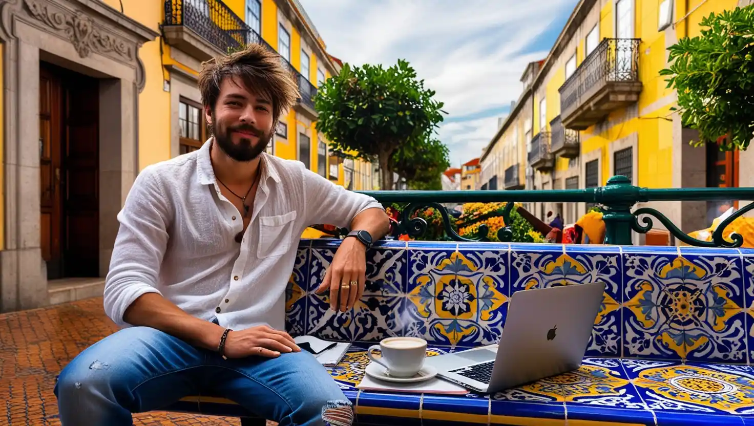 un digital nomad au portugal